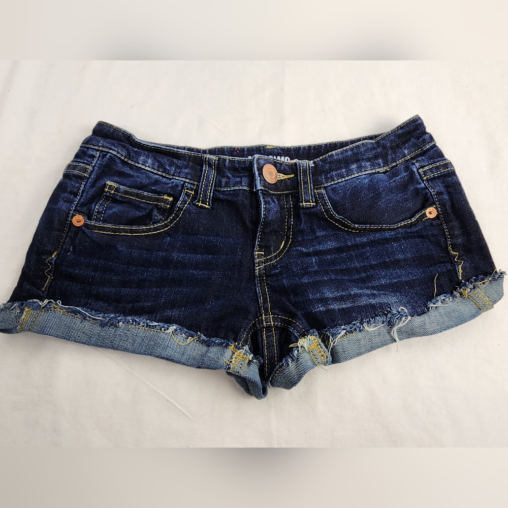 ❤️ MOSSIMO SUPPLY CO. JUNIORS DAISY DUKE JEAN SHORTS SIZE 1 ❤️